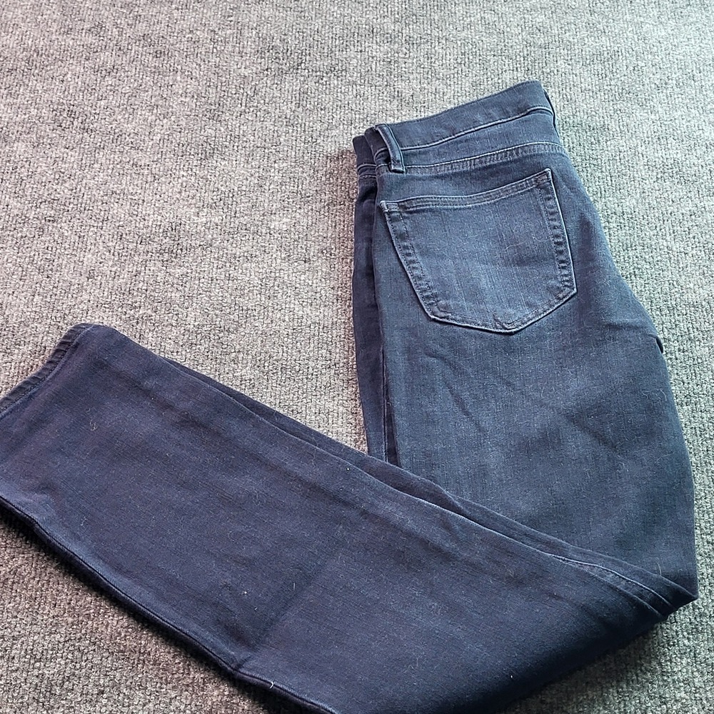 GAP Denim Classic Straight Jeans Women Size 4 Short Dark Wash